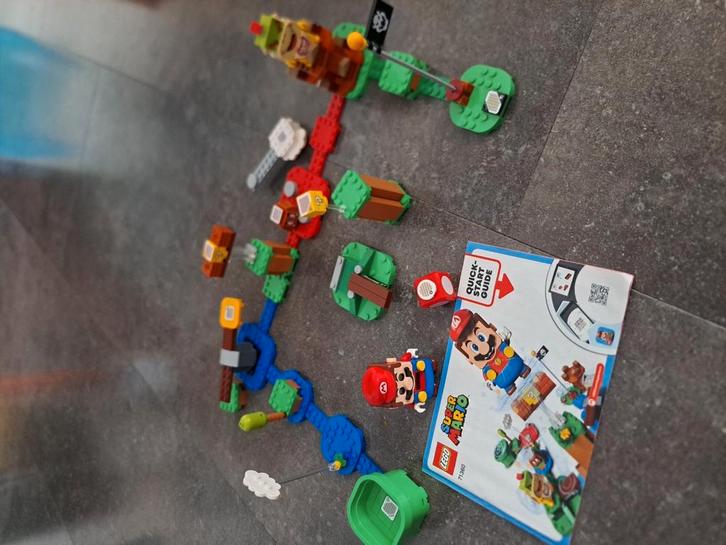 Lego mario, Kinderen en Baby's, Speelgoed | Duplo en Lego, Zo goed als nieuw, Ophalen