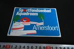 sticker Amersfoort Sportfondsenbad Aquadroom, Ophalen, Zo goed als nieuw