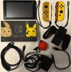 Nintendo Switch Lets Go Pikachu Nieuw Inc Opbergtas SD Kaart, Met 2 controllers, Nieuw, Ophalen of Verzenden, Switch Original
