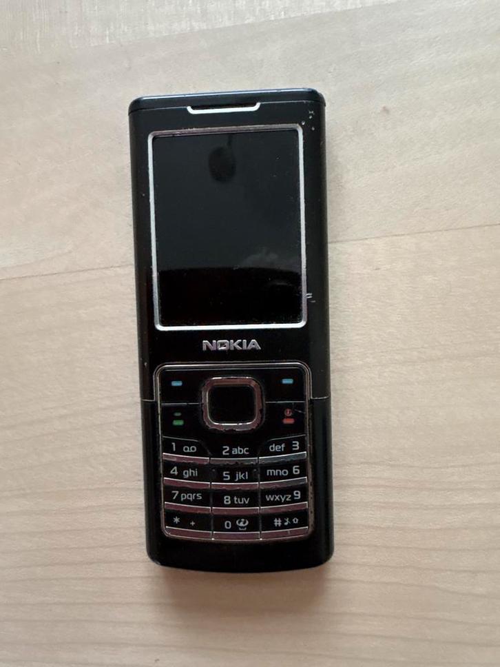 Nokia Klassiek Model - Zwart 6500, Telecommunicatie, Mobiele telefoons | Nokia, Gebruikt, Zonder abonnement, Zonder simlock, Klassiek of Candybar