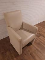 Fauteuil wit, Ophalen, Gebruikt, Minder dan 75 cm, Leer