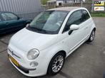 Fiat 500 C 0.9 TwinAir Lounge-AUTOMAAT-NIEUWE APK KEURING, Euro 5, 86 pk, Gebruikt, Cabriolet