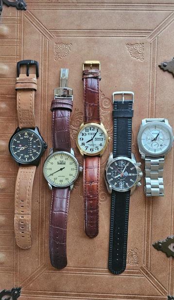 Stoere heren horloges beschikbaar voor biedingen