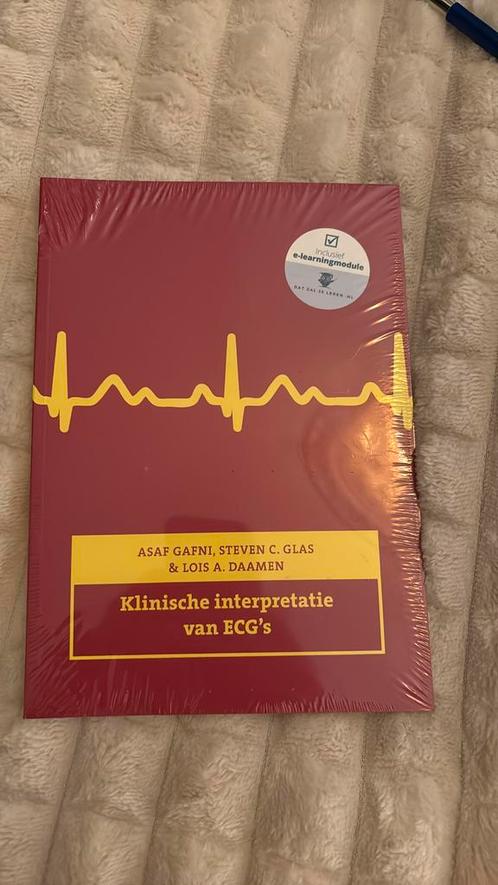 Steven C. Glas - Klinische interpretatie van ECG's, Boeken, Schoolboeken, Zo goed als nieuw, Nederlands, Ophalen of Verzenden