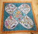 Prachtige 100% silk vogel print sjaal van Arty's, Verzenden, Zo goed als nieuw, Maat 38/40 (M), Sjaal
