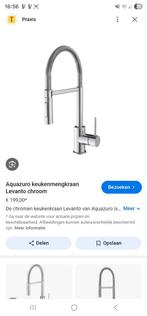Keukenkraan keukenmengkraan aquazuro nieuw in doos, Ophalen of Verzenden, Nieuw, Kraan