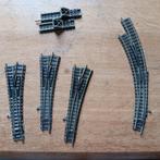 Wissels en stootblok, N-spoor ., Piccolo, Fleischmann, Gelijkstroom, Fleischmann, Rails, Ophalen of Verzenden