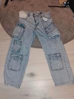 Blauwe baggy fit black squad jeans maat M, Black Squad, Blauw, Overige jeansmaten, Ophalen of Verzenden