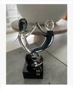 Glazen beeld dansend paar, man vrouw, verliefd, 10,5 cm, Antiek en Kunst, Ophalen of Verzenden