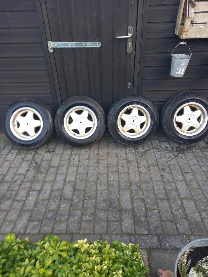 13 inch aluminium velgen 4108, Auto-onderdelen, Banden en Velgen, Banden en Velgen, Zomerbanden, Ophalen