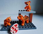 Duplo dierentuin jungle dieren oranje tijger, Ophalen of Verzenden, Gebruikt, Duplo