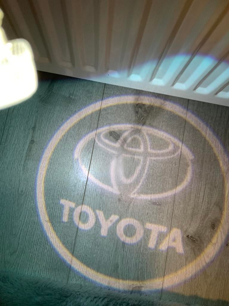 Toyota welkom deurlogo, Auto-onderdelen, Ophalen of Verzenden, Nieuw, Toyota