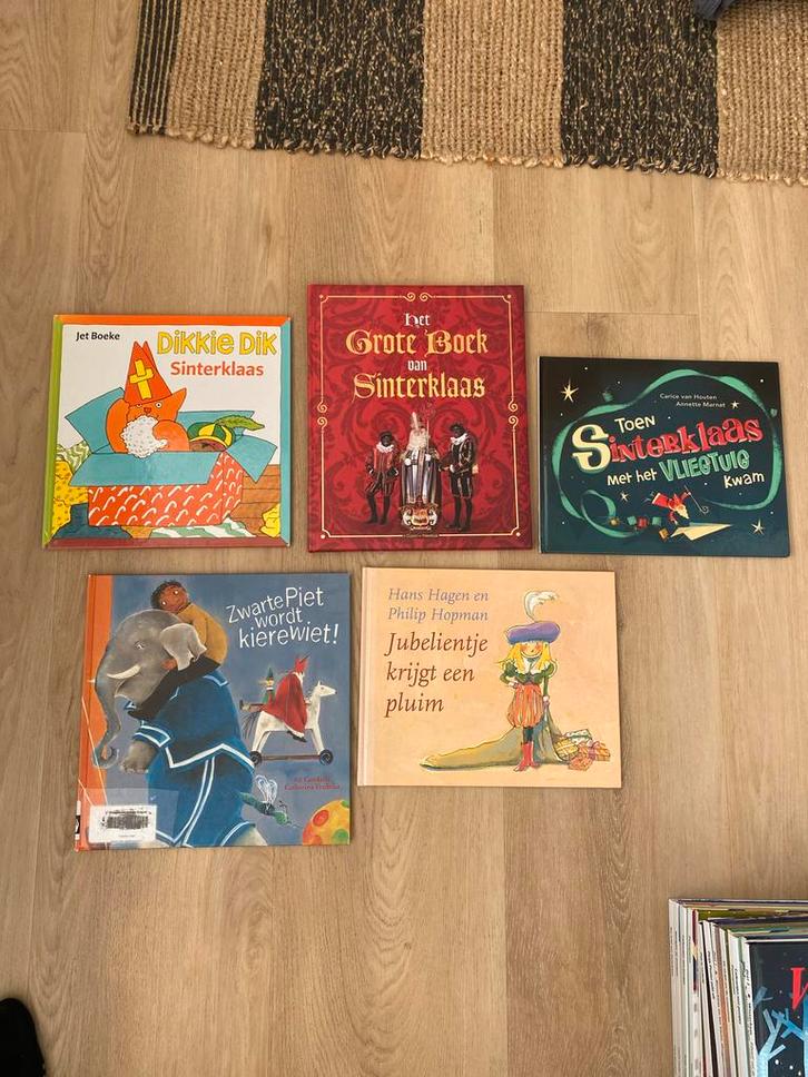 Sinterklaas Boeken Pakket - 5 Stuks!(2), Boeken, Kinderboeken | Jeugd | onder 10 jaar, Gelezen, Sprookjes, Ophalen of Verzenden