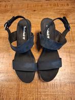 Timberland sleehak sandalen maat 40, Kleding | Dames, Schoenen, Zwart, Zo goed als nieuw, Timberland, Sandalen of Muiltjes