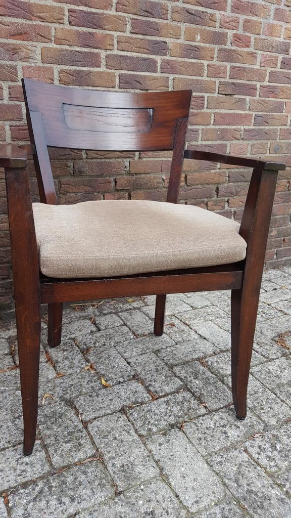 6 Engelse antique Engelse armstoelen, Antiek en Kunst, Antiek | Meubels | Stoelen en Banken, Ophalen