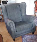 Fauteuil grijs/bruin, Huis en Inrichting, Fauteuils, Ophalen, Gebruikt, 75 tot 100 cm, 50 tot 75 cm