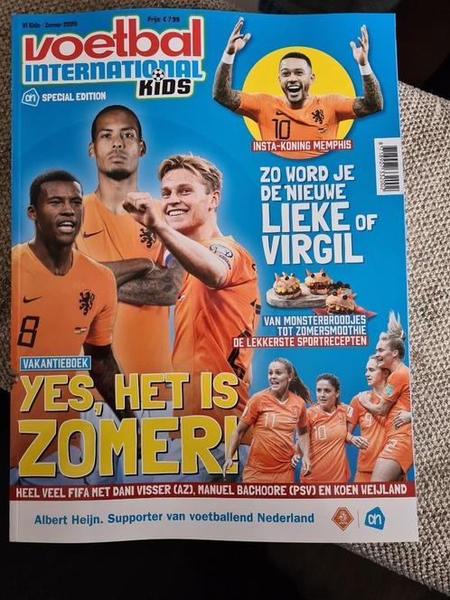 Voetbal international kids zomer 2020 wk ek, Verzamelen, Sportartikelen en Voetbal, Nieuw, Boek of Tijdschrift, Ophalen of Verzenden