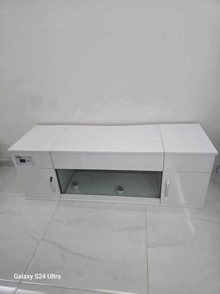 Aquarium tv kast, Huis en Inrichting, Kasten | Televisiemeubels, Ophalen, 25 tot 50 cm, Minder dan 100 cm