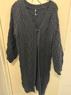 Lang zwart vest, Ophalen of Verzenden, Zo goed als nieuw, Maat 46/48 (XL) of groter, Zwart