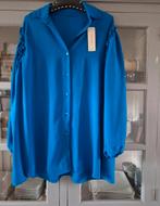 Made in Italy  blouse " Nieuw  " ( 50-52  ), Kleding | Dames, Grote Maten, Ophalen of Verzenden, Nieuw, Blauw, Blouse of Tuniek