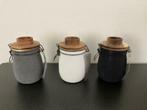 Tealight Holder Teun wit, Huis en Inrichting, Woonaccessoires | Kandelaars en Kaarsen, Overige materialen, Wit, Nieuw, Ophalen of Verzenden