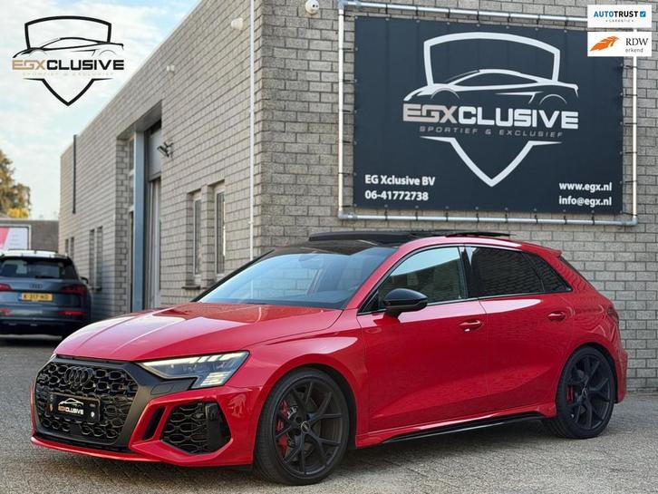 Audi RS3 Sportback 2.5 TFSI Quattro RS ZETELS | PANO | ACC |, Auto's, Audi, Bedrijf, Te koop, RS3, 4x4, ABS, Airbags, Airconditioning