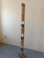 Bamboe staande lamp 204 cm hoog, Ophalen, Gebruikt
