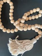 Houten Kralenketting met Kwast, Ophalen of Verzenden