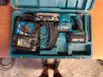 Makita bandschroefmachine, Ophalen of Verzenden, Gebruikt, Boor- en Schroefmachine