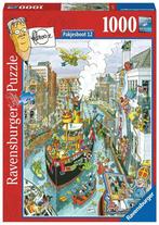 Fleroux Sinterklaas puzzel pakjesboot 112 intocht nieuw, Hobby en Vrije tijd, Denksport en Puzzels, Ophalen of Verzenden, 500 t/m 1500 stukjes