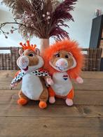 AH Oranje Hamster Knuffels (set van 2), Ophalen of Verzenden, Zo goed als nieuw, Overige typen