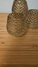 Intratuin goudkleurige sfeerlichthouders, als NIEUW!, Overige materialen, Overige kleuren, Ophalen of Verzenden, Zo goed als nieuw