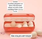 Tupperware eierdoos, Ophalen of Verzenden, Nieuw, Overige typen