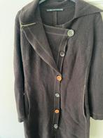 Te koop: wollen vest/jas, La Fee Maraboutee, maat S, Kleding | Dames, Ophalen of Verzenden, Gedragen, Maat 36 (S), Bruin