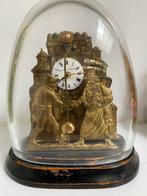 Ca 1900 miniatuur stolpje Zappler frankrijk paris, Antiek en Kunst, Antiek | Klokken, Ophalen of Verzenden