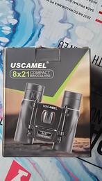 USCAMEL 8x21 Compact Verrekijker, Ophalen of Verzenden, Zo goed als nieuw, 8 tot 12x, Dakkant (recht)