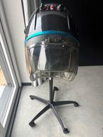 Zwarte droogkap op standaard. In hoogte verstelbaar, Ophalen, Gebruikt, Föhn of Haardroger