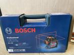 Bosch GLL 3-80 Kruislijnlaser in koffer - 40m, Ophalen of Verzenden, Nieuw