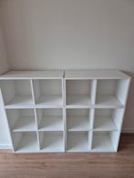 Witte Eket kasten, Ophalen, Met plank(en), Kunststof, Gebruikt