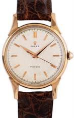 Vintage 1946 rare 18k pink gold Rolex ref 4411, 34mm, Sieraden, Tassen en Uiterlijk, Horloges | Antiek, Overige merken, Met bandje