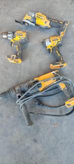 Dewalt Gereedschap Set, Boormachine, Ophalen of Verzenden, Klopboormechanisme, Gebruikt