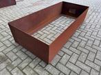 Cortenstalen plantenbak 180 x 80 x 40 cm, Tuin en Terras, Ophalen, Zo goed als nieuw, Metaal
