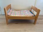 Houten Poppenbedje, Verzamelen, Poppenhuizen en Toebehoren, Ophalen, Gebruikt, Overige typen
