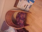 2 stuks rieten stoelen prijs € 40.00, Ophalen of Verzenden, Zo goed als nieuw, Bruin, Twee