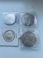 4 zilveren munten, Ophalen of Verzenden, Buitenland