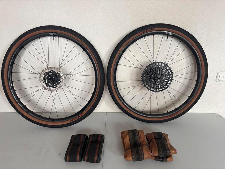 27,5 inch MTB Carbon wielset (Gravel), Fietsen en Brommers, Fietsen | Mountainbikes en ATB, Zo goed als nieuw, Overige merken