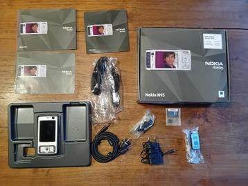 Vintage Nokia N95 - compleet - met doos beschikbaar voor biedingen