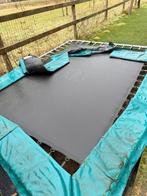 Trampoline, Ophalen, Gebruikt