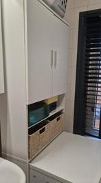 Badkamer Meubels - Wastafelkast, Badkamerkast, Spiegelkast, Ophalen, Gebruikt, 100 tot 150 cm, 50 tot 100 cm