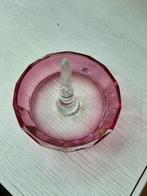 boheems kristallen ringenbakje, Antiek en Kunst, Antiek | Glas en Kristal, Ophalen of Verzenden